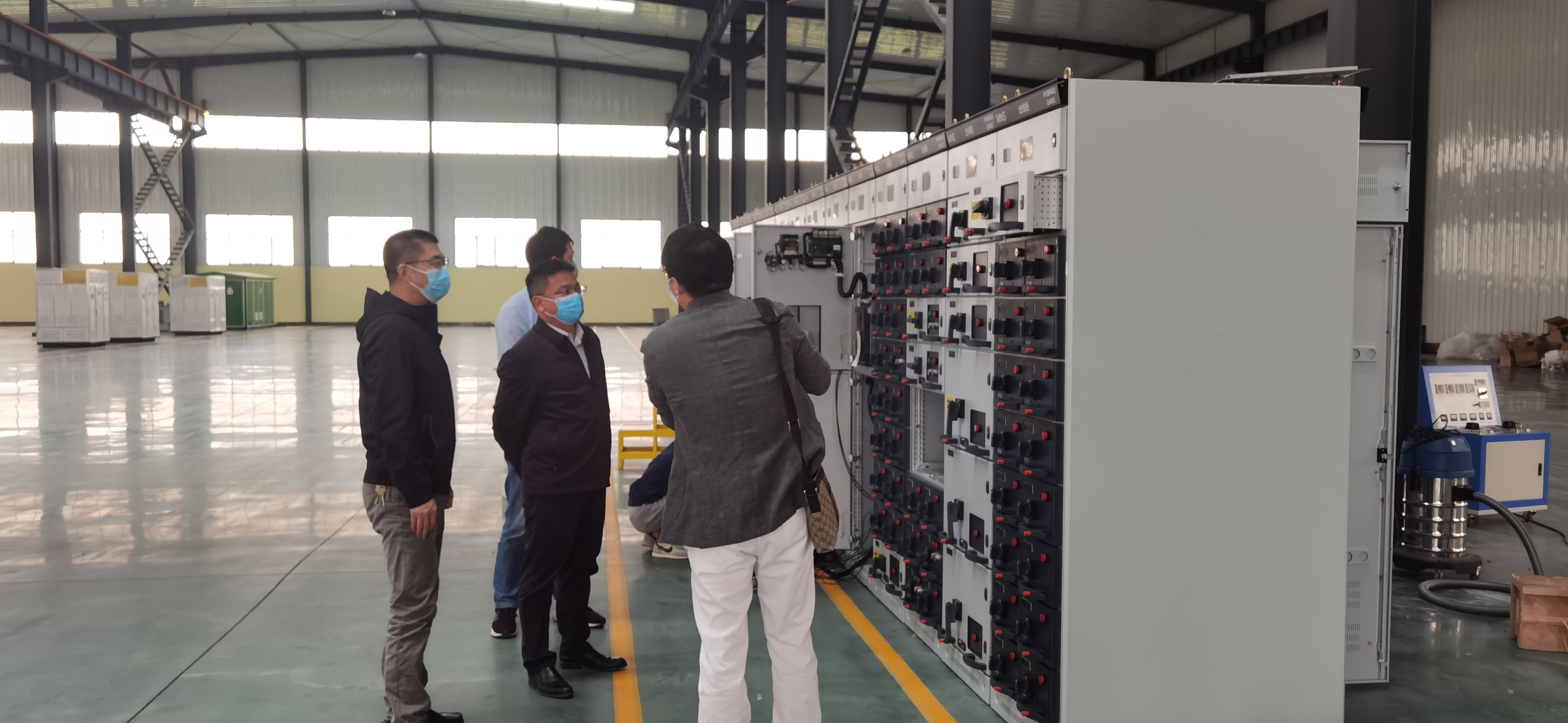 歡迎縣政府副縣長蒞臨我單位檢查指導(dǎo)工作